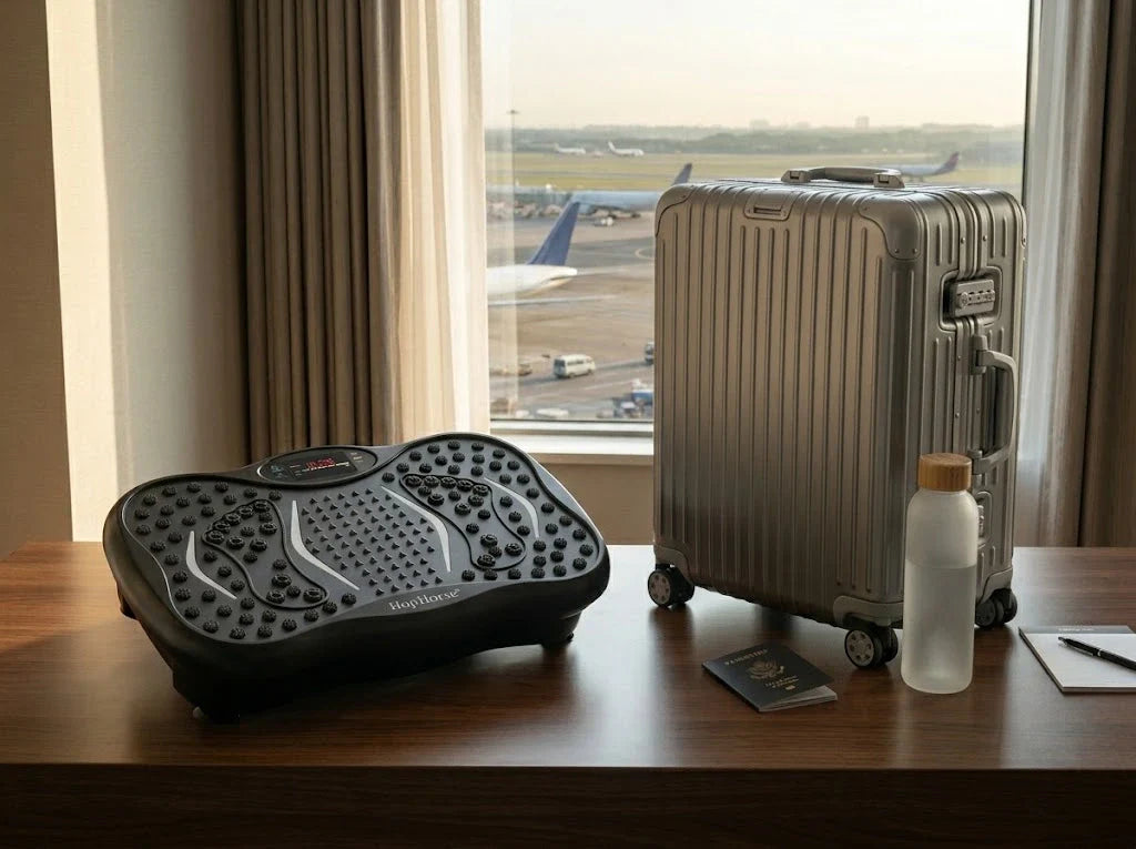 The Best Mini Vibration Plate for Travel: Stay Fit No Matter Where Work Takes You