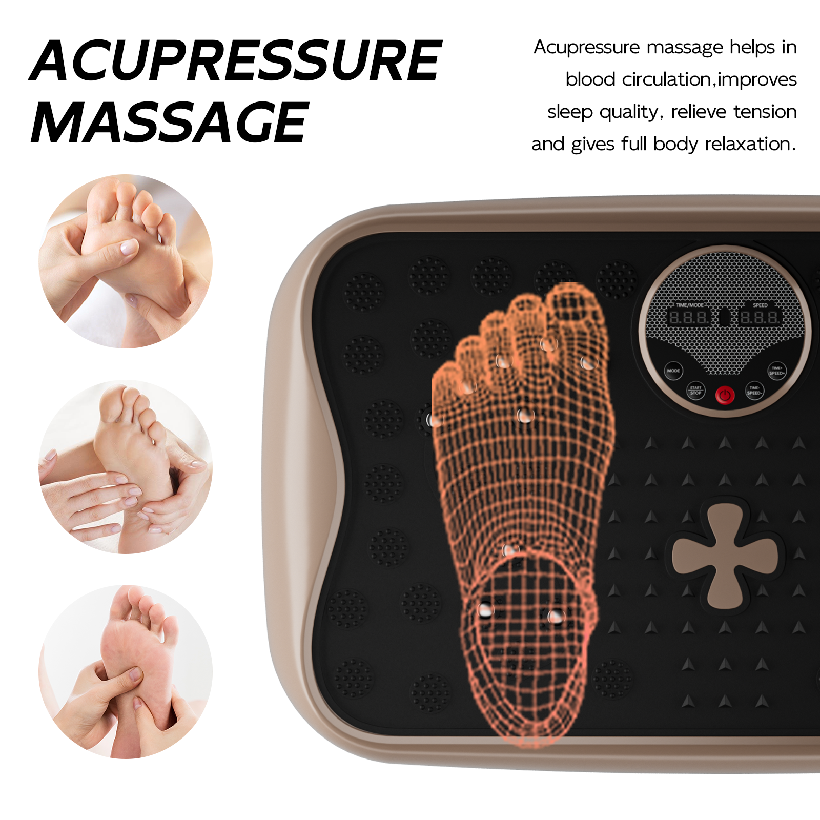 Hophorse® Vibration Plate SYC for Total Body Fitness