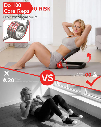 HopHorse 10-in-1 full body trainer with portable ab workout machine design