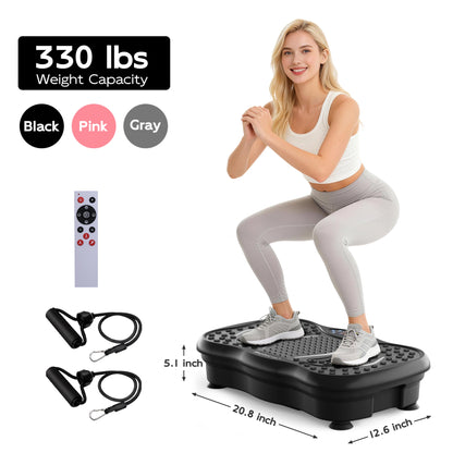 Hophorse® Whole Body Vibration Plate with Resistance Bands