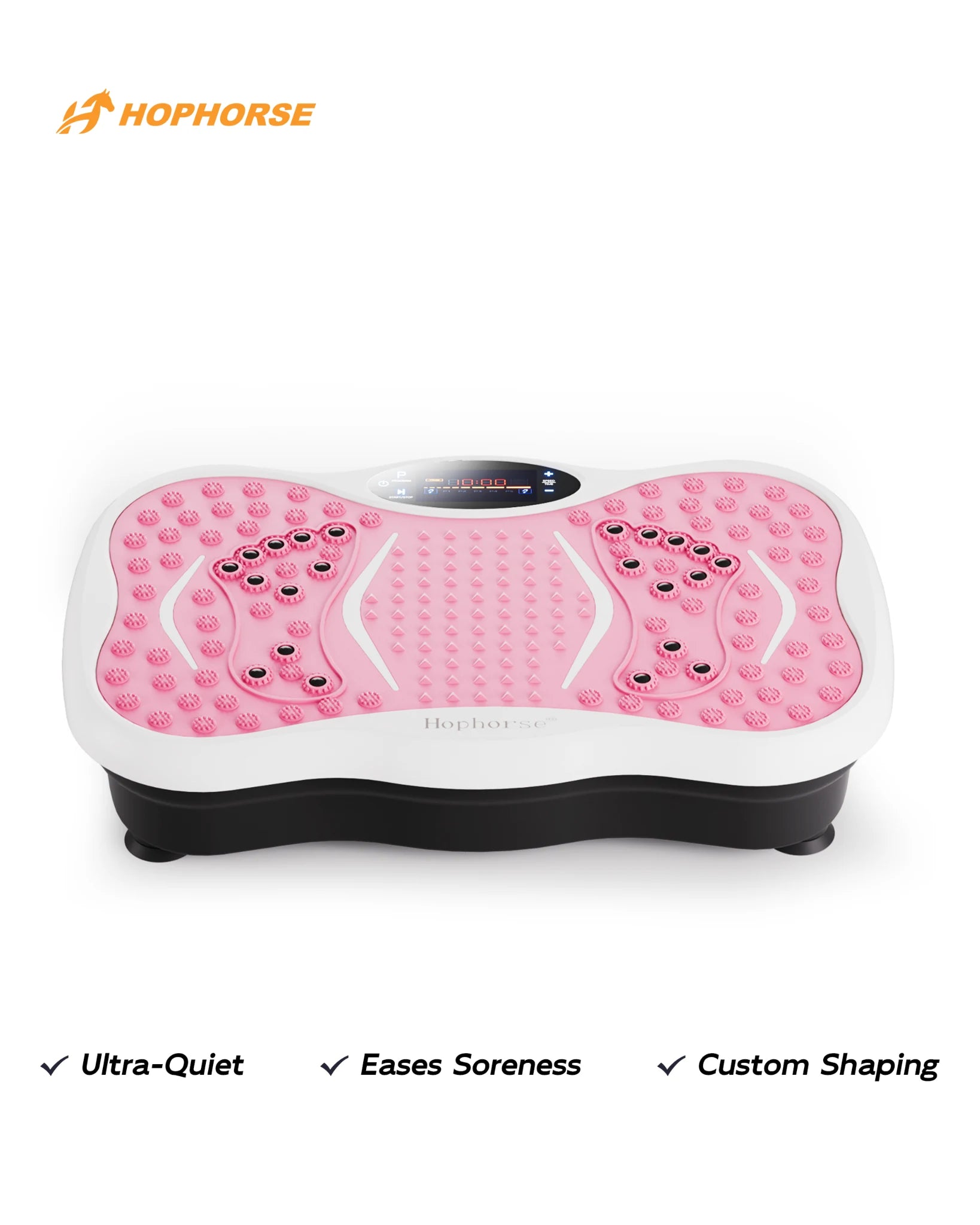 Whole Body Vibration Plate | 200 Speeds & 460-lb Capacity | Hophorse   Hophorse-fit