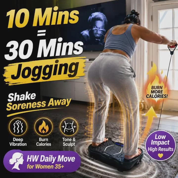 Hophorse® Whole Body Vibration Plate with Resistance Bands